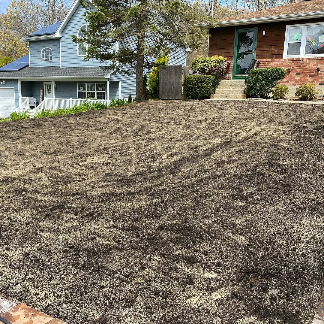Topsoil & new lawn